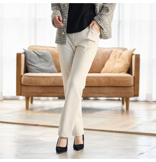 23AW / Made in Japan OEM ODM / High quality Stretch pants / plus size women's clothing / women's pants trousers 923-1