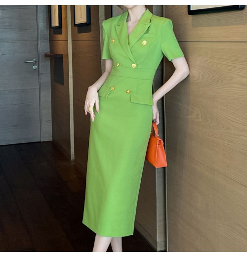 ZYHT 50584 Casual Work Office Dresses Formal Straight Ladies Summer Dresses Fashion Clothing for Women